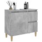 vidaXL Badschrank Betongrau 65x33x60 cm Holzwerkstoff vidaXL Badschrank Betongrau 65x33x60 cm Holzwerkstoff