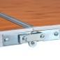 vidaXL Klappbarer Campingtisch Aluminium 240 x 60 cm vidaXL Klappbarer Campingtisch Aluminium 240 x 60 cm