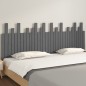 vidaXL Wand-Kopfteil Grau 204x3x80 cm Massivholz Kiefer vidaXL Wand-Kopfteil Grau 204x3x80 cm Massivholz Kiefer