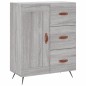 Highboard Grau Sonoma 69,5x34x180 cm Holzwerkstoff Highboard Grau Sonoma 69,5x34x180 cm Holzwerkstoff