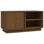 vidaXL TV-Schrank Honigbraun 80x35x40,5 cm Massivholz Kiefer vidaXL TV-Schrank Honigbraun 80x35x40,5 cm Massivholz Kiefer