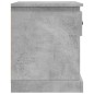 vidaXL Nachttisch Betongrau 39x39x47,5 cm Holzwerkstoff vidaXL Nachttisch Betongrau 39x39x47,5 cm Holzwerkstoff
