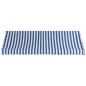 vidaXL Bistro-Markise Blau und Weiß 300 x 120 cm vidaXL Bistro-Markise Blau und Weiß 300 x 120 cm
