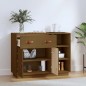 vidaXL Sideboard Honigbraun 98,5x40x75 cm Massivholz Kiefer vidaXL Sideboard Honigbraun 98,5x40x75 cm Massivholz Kiefer