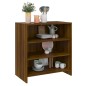 vidaXL Sideboard Braun Eiche-Optik 70x40,5x75 cm Holzwerkstoff
