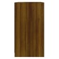 vidaXL Sideboard Braun Eiche-Optik 70x40,5x75 cm Holzwerkstoff