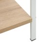 vidaXL Bücherregal 3 Regalböden Eiche 60×27,6×90,5 cm Holzwerkstoff vidaXL Bücherregal 3 Regalböden Eiche 60×27,6×90,5 cm Holzwerkstoff