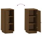 vidaXL Sideboard Honigbraun 34x40x75 cm Massivholz Kiefer vidaXL Sideboard Honigbraun 34x40x75 cm Massivholz Kiefer