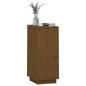 vidaXL Sideboard Honigbraun 34x40x75 cm Massivholz Kiefer vidaXL Sideboard Honigbraun 34x40x75 cm Massivholz Kiefer
