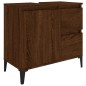 vidaXL Badschrank Braun Eichen-Optik 65x33x60 cm Holzwerkstoff vidaXL Badschrank Braun Eichen-Optik 65x33x60 cm Holzwerkstoff