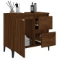 vidaXL Badschrank Braun Eichen-Optik 65x33x60 cm Holzwerkstoff vidaXL Badschrank Braun Eichen-Optik 65x33x60 cm Holzwerkstoff