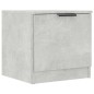 vidaXL Nachttisch Betongrau 40x39x40 cm vidaXL Nachttisch Betongrau 40x39x40 cm