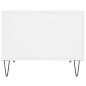 vidaXL Couchtisch Weiß 50x50x40 cm Holzwerkstoff vidaXL Couchtisch Weiß 50x50x40 cm Holzwerkstoff