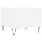 vidaXL Couchtisch Weiß 50x50x40 cm Holzwerkstoff vidaXL Couchtisch Weiß 50x50x40 cm Holzwerkstoff