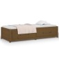 vidaXL Tagesbett Honigbraun 75x190 cm Massivholz Kiefer vidaXL Tagesbett Honigbraun 75x190 cm Massivholz Kiefer