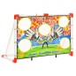 vidaXL Fußballtor-Set mit Torwand 120x51x77,5 cm vidaXL Fußballtor-Set mit Torwand 120x51x77,5 cm