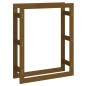 vidaXL Kaminholzregal Honigbraun 80x25x100 cm Massivholz Kiefer vidaXL Kaminholzregal Honigbraun 80x25x100 cm Massivholz Kiefer