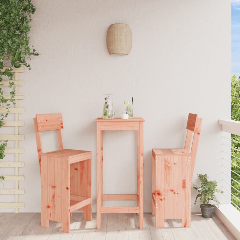 vidaXL Barhocker 2 Stk. 40x48,5x115,5 cm Massivholz Douglasie vidaXL Barhocker 2 Stk. 40x48,5x115,5 cm Massivholz Douglasie