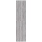 vidaXL Kleiderschrank Grau Sonoma 100x50x200 cm Holzwerkstoff vidaXL Kleiderschrank Grau Sonoma 100x50x200 cm Holzwerkstoff