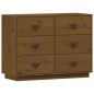 vidaXL Sideboard Honigbraun 100x40x75 cm Massivholz Kiefer vidaXL Sideboard Honigbraun 100x40x75 cm Massivholz Kiefer