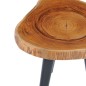 vidaXL Couchtisch 40 x 45 cm Teak Massiv vidaXL Couchtisch 40 x 45 cm Teak Massiv