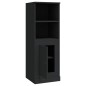 vidaXL Highboard Schwarz 36x35,5x103,5 cm Holzwerkstoff vidaXL Highboard Schwarz 36x35,5x103,5 cm Holzwerkstoff