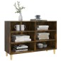 vidaXL Sideboard Räuchereiche 103,5x35x70 cm Holzwerkstoff vidaXL Sideboard Räuchereiche 103,5x35x70 cm Holzwerkstoff