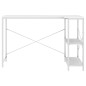 vidaXL Computertisch Weiß 110x72x70 cm Holzwerkstoff vidaXL Computertisch Weiß 110x72x70 cm Holzwerkstoff