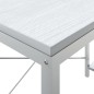 vidaXL Computertisch Weiß 110x72x70 cm Holzwerkstoff vidaXL Computertisch Weiß 110x72x70 cm Holzwerkstoff