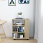 vidaXL Rollschrank Sonoma-Eiche 60x35x75 cm Holzwerkstoff vidaXL Rollschrank Sonoma-Eiche 60x35x75 cm Holzwerkstoff