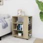 vidaXL Rollschrank Sonoma-Eiche 60x35x75 cm Holzwerkstoff vidaXL Rollschrank Sonoma-Eiche 60x35x75 cm Holzwerkstoff