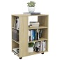 vidaXL Rollschrank Sonoma-Eiche 60x35x75 cm Holzwerkstoff vidaXL Rollschrank Sonoma-Eiche 60x35x75 cm Holzwerkstoff