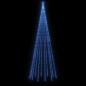 vidaXL LED-Weihnachtsbaum Kegelform Blau 732 LEDs 160x500 cm vidaXL LED-Weihnachtsbaum Kegelform Blau 732 LEDs 160x500 cm