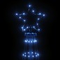 vidaXL LED-Weihnachtsbaum Kegelform Blau 732 LEDs 160x500 cm vidaXL LED-Weihnachtsbaum Kegelform Blau 732 LEDs 160x500 cm