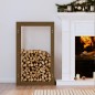 vidaXL Kaminholzregal Honigbraun 60x25x100 cm Massivholz Kiefer vidaXL Kaminholzregal Honigbraun 60x25x100 cm Massivholz Kiefer