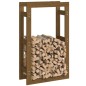 vidaXL Kaminholzregal Honigbraun 60x25x100 cm Massivholz Kiefer vidaXL Kaminholzregal Honigbraun 60x25x100 cm Massivholz Kiefer