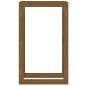 vidaXL Kaminholzregal Honigbraun 60x25x100 cm Massivholz Kiefer vidaXL Kaminholzregal Honigbraun 60x25x100 cm Massivholz Kiefer