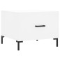 vidaXL Couchtisch Weiß 50x50x40 cm Holzwerkstoff vidaXL Couchtisch Weiß 50x50x40 cm Holzwerkstoff