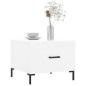 vidaXL Couchtisch Weiß 50x50x40 cm Holzwerkstoff vidaXL Couchtisch Weiß 50x50x40 cm Holzwerkstoff