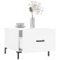 vidaXL Couchtisch Weiß 50x50x40 cm Holzwerkstoff vidaXL Couchtisch Weiß 50x50x40 cm Holzwerkstoff