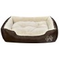 vidaXL Warmes Hundebett mit Polsterkissen M vidaXL Warmes Hundebett mit Polsterkissen M