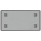 vidaXL Magnettafel Wandmontage Schwarz 40x20 cm Hartglas vidaXL Magnettafel Wandmontage Schwarz 40x20 cm Hartglas