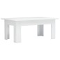vidaXL Couchtisch Hochglanz-Weiß 100x60x42 cm Holzwerkstoff vidaXL Couchtisch Hochglanz-Weiß 100x60x42 cm Holzwerkstoff