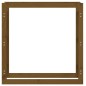 vidaXL Kaminholzregal Honigbraun 100x25x100 cm Massivholz Kiefer vidaXL Kaminholzregal Honigbraun 100x25x100 cm Massivholz Kiefer