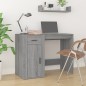 vidaXL Schreibtisch Grau Sonoma 100x49x75 cm Holzwerkstoff vidaXL Schreibtisch Grau Sonoma 100x49x75 cm Holzwerkstoff