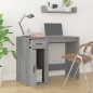 vidaXL Schreibtisch Grau Sonoma 100x49x75 cm Holzwerkstoff vidaXL Schreibtisch Grau Sonoma 100x49x75 cm Holzwerkstoff