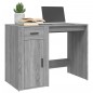vidaXL Schreibtisch Grau Sonoma 100x49x75 cm Holzwerkstoff vidaXL Schreibtisch Grau Sonoma 100x49x75 cm Holzwerkstoff