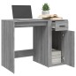 vidaXL Schreibtisch Grau Sonoma 100x49x75 cm Holzwerkstoff vidaXL Schreibtisch Grau Sonoma 100x49x75 cm Holzwerkstoff