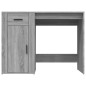 vidaXL Schreibtisch Grau Sonoma 100x49x75 cm Holzwerkstoff vidaXL Schreibtisch Grau Sonoma 100x49x75 cm Holzwerkstoff