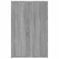 vidaXL Schreibtisch Grau Sonoma 100x49x75 cm Holzwerkstoff vidaXL Schreibtisch Grau Sonoma 100x49x75 cm Holzwerkstoff